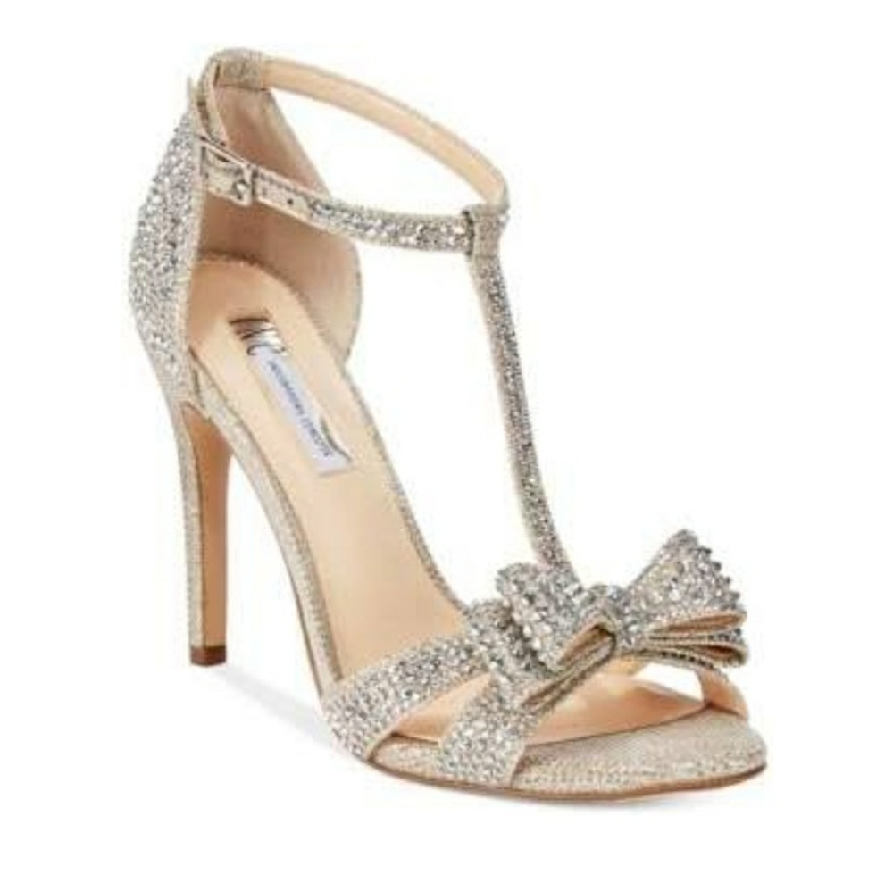 Silver I.N.C. bling sandals